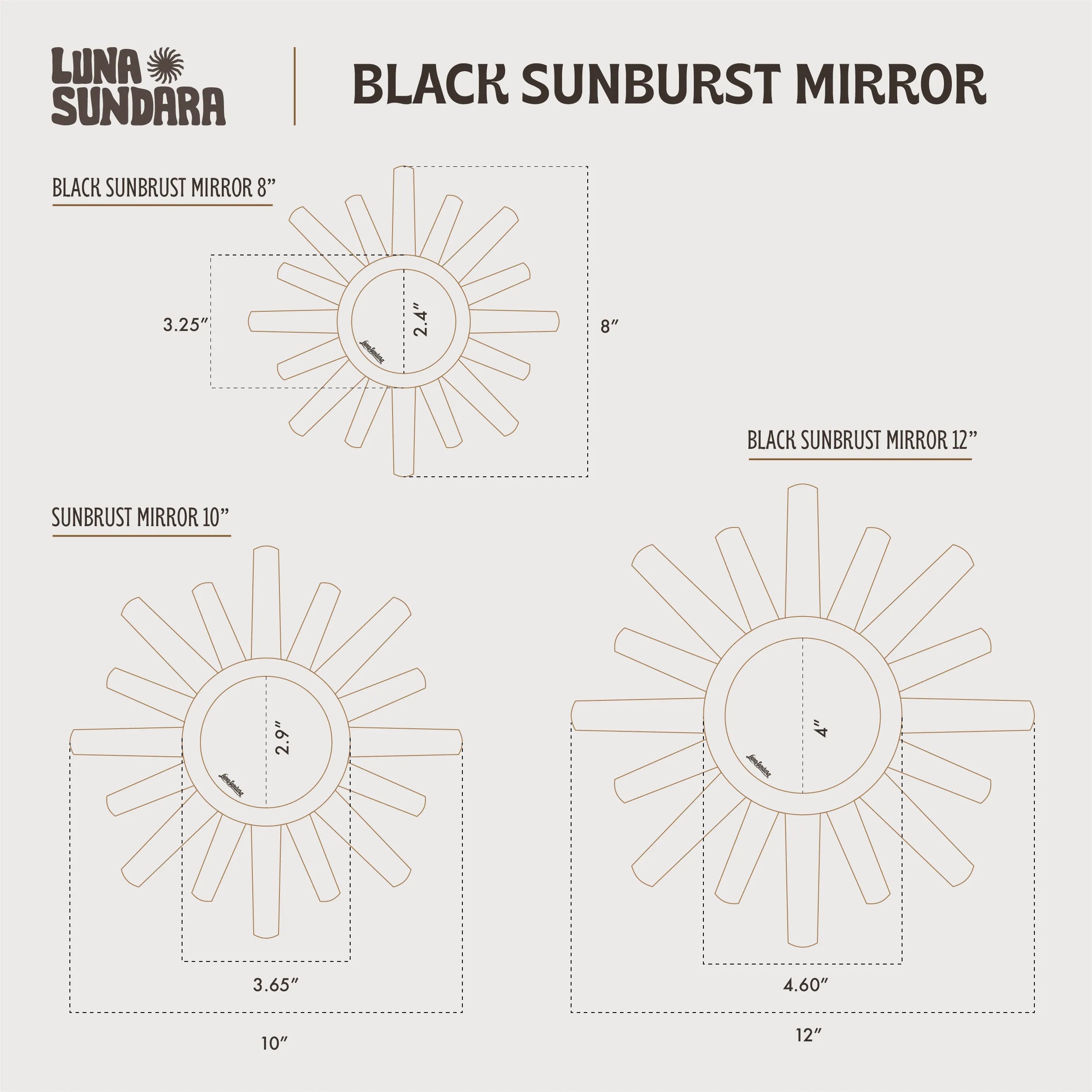 peruvian-wall-mirror-black-sunburst-luna-sundara-3 - Luna Sundara