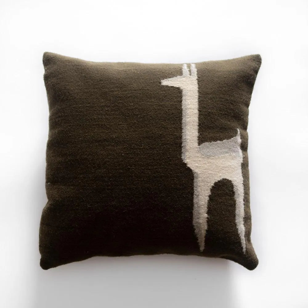 handwoven-wool-cushion-cover-brown-luna-sundara-3 - Luna Sundara